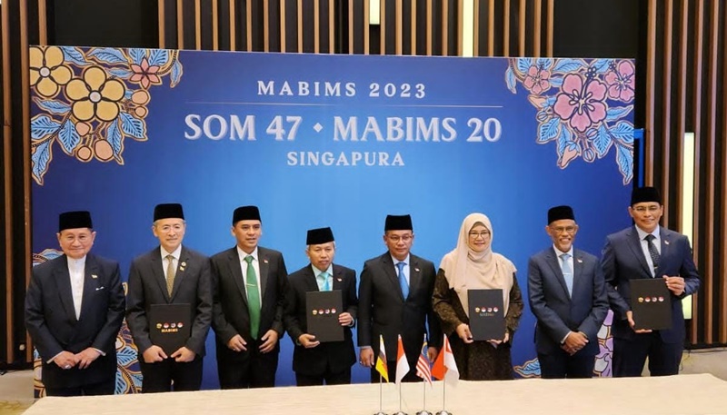 MABIMS 2023 Terbitkan Buku Tafsir Ilmi dan Tandatangani MOU Halal